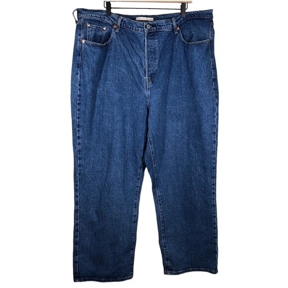 Levi’s Ribcage Straight Ankle High Waist Jeans Button Fly Size 22